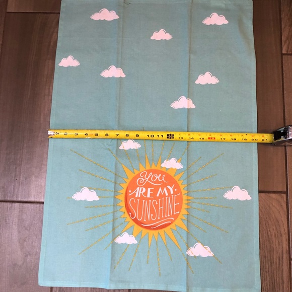 New set of 4“You are my sunshine” Paper Source kitchen towel - Picture 4 of 7